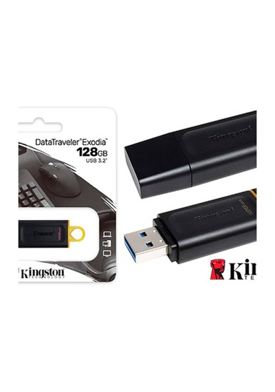 Kingston DTX/128GB Exodia 128 GB USB 3.2 Flash Bellek