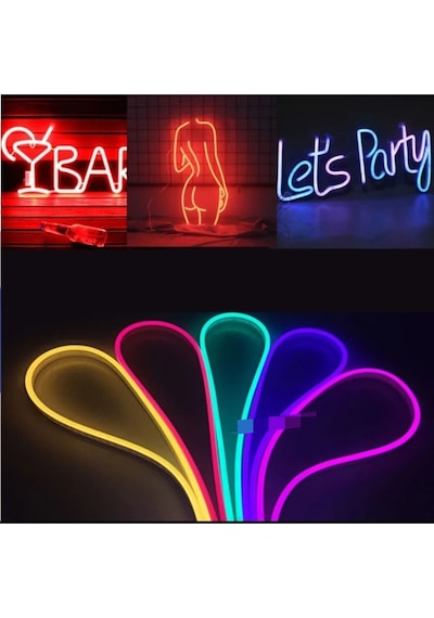 Cata CT-4555 12 V Flexible 5 M Kırmızı Neon Led