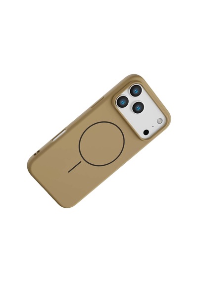 Gld-spt- Joko Apple Uyumlu iPhone 17 Pro Max Jully Magsafe Kapak - Çöl Titanyum