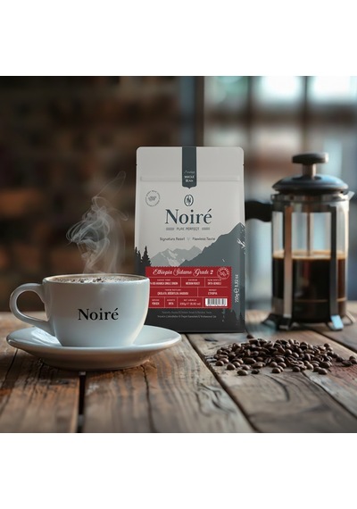 Noire Ethiopia Sidamo Grade 2 250g %100 Arabica Single Origin Çekirdek