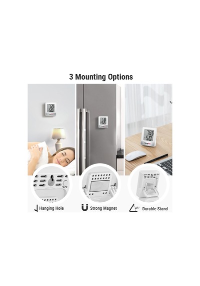 Tr Thermopro Tp49 Mini Dijital Nem Ölçer Ve Termometre