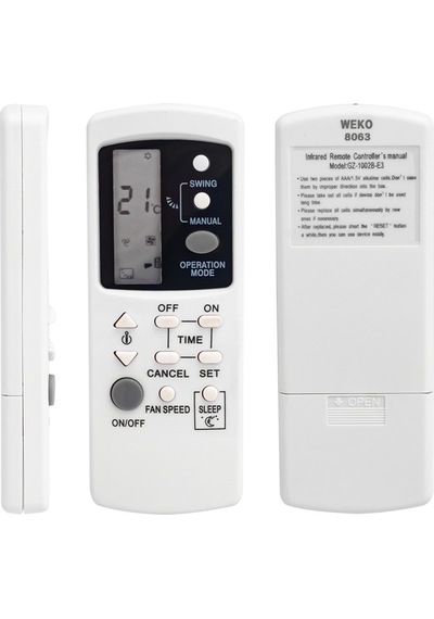 Weko Fujicool Gz-1002b-e3 Klima Kumandası