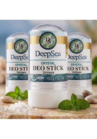 Deep Sea Kristal Doğal Tuz İçeren Roll On 3 x 60 G