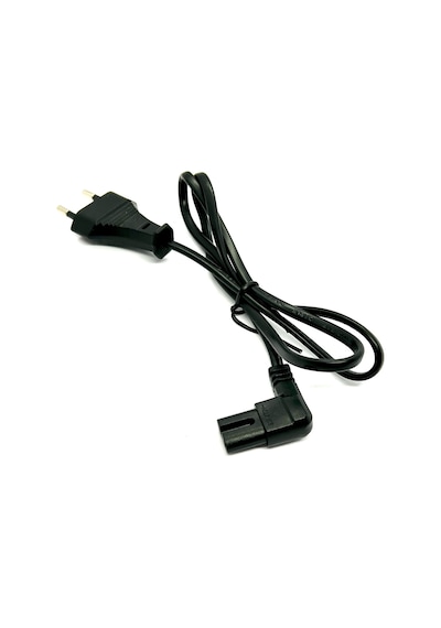 80cm L Uçlu Teyp Fişi C7 Power Güç Kablosu 0.8m 2x0.75 Enerji Kab