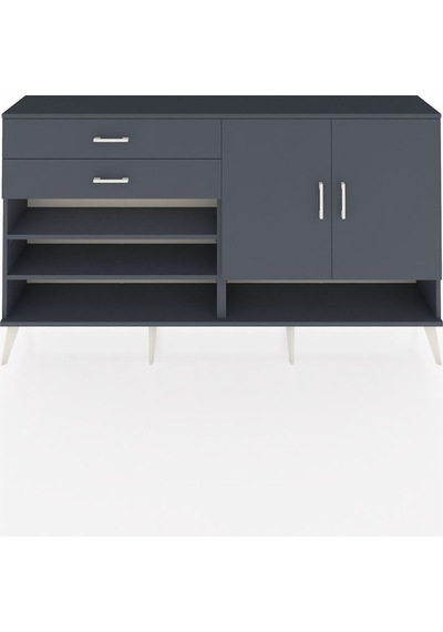 Arges Konsol 4 Raflı 2 Çekmeceli 2 Kapaklı 176x30x99 Antrasit-antrasit Antrasıt/antrasıt - Antrasıt Arges Konsol 4 Raflı 2 Çekmeceli 2 Kapaklı 176x30x99 Antrasit-antrasit Antrasıt/antrasıt - Antrasıt