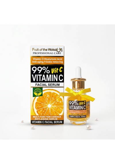 C Vitamini Ve Hyaluronik Asit Yüz Serumu 40 Ml Aydınlatıcı & Canlandırıcı Cilt Bakım Serumu