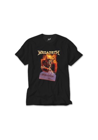 Megadeth For Sale Siyah Tişört Siyah