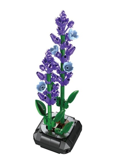C59027w Saksılı Lavanta Model 205 Parça Block Oyuncak