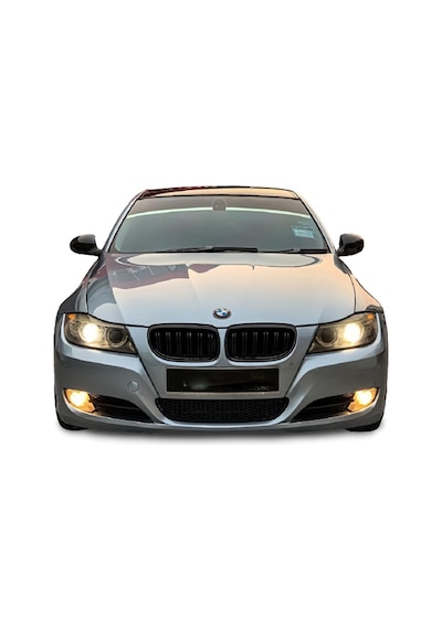Bmw E90 Lci M3 Ön Böbrek Panjur Piano Black 2009 - 2012 Çift Tırn