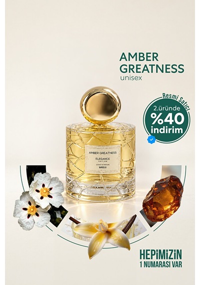 Nıche Elegance Amber Greatness Unısex 100 Ml Extraıt De Perfume Baharat