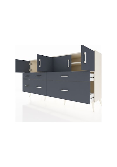 Hyperion Konsol 4 Raflı 6 Çekmeceli 4 Kapaklı 176x44x99 Aytaşı-an Aytaşı-antrasit Hyperion Konsol 4 Raflı 6 Çekmeceli 4 Kapaklı 176x44x99 Aytaşı-an Aytaşı-antrasit