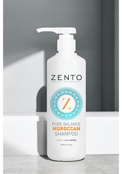 Zento Moroccan Onarıcı Nem Veren Saç Bakım Şampuan 500 Ml