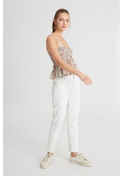 Wrangler Regular Fit Normal Kesim Kalp Yaka Mürdüm Rengi Bluz W241605500G
