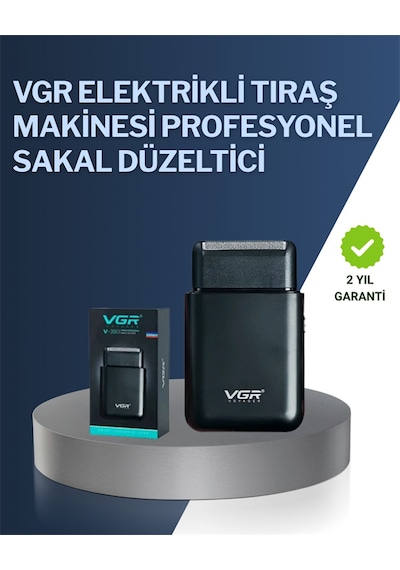 Hnrlıshp 5 W Güçlü Usb Şarjlı Sakal Şekillendirici İki Başlıklı, Su Geçirmez Tasarım