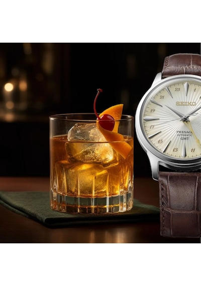 Seiko Presage Cocktail Time Ssk041j Gmt Otomatik Saat-16459 Çok Renkli