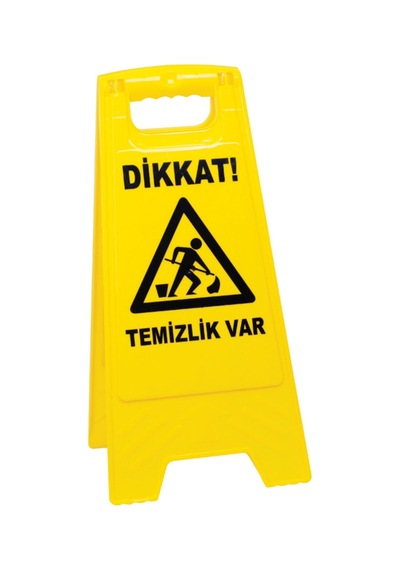 Rulopak Temizlik Var Levhası