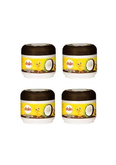 Dalin Hindistan Cevizi Pamuk Shea Yağı Vazelin 4 x 100 ML