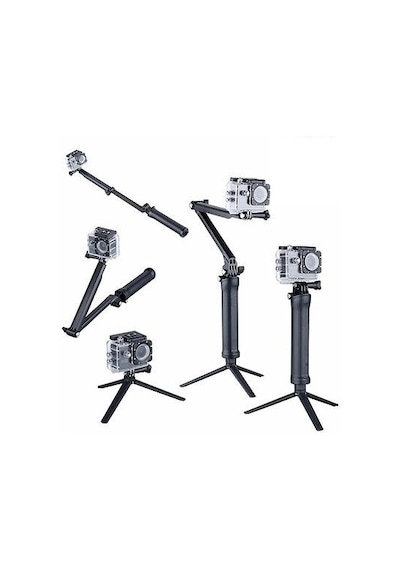 Gplus Gp238 3 Way Katlanır Monopod Mini Tripod Stand 3 Parça Set