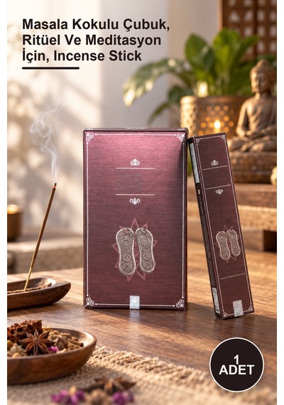 1 Adet Masala Aromalı Çubuk Tütsü Masala Kokulu Çubuk, Ritüel Ve Meditasyon İçin, Incense Stick