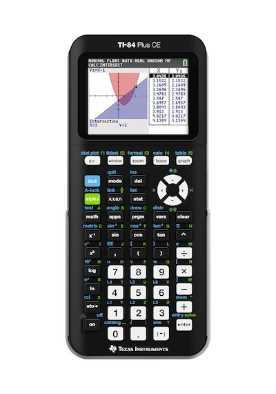 Texas Instruments Tı-84 Plus Ce-t Bilimsel Grafik Hesap Makinesi, Siyah Çok Renkli