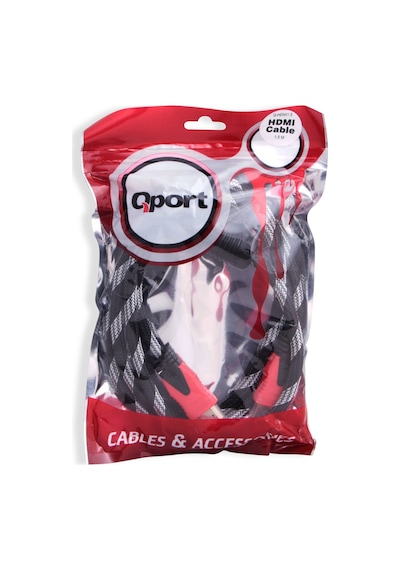 Qport Hdmi To Hdmi 1.5 M 1.4 3D Altın Uçlu Kablo Q Hdmi1.5 Q Hdmi