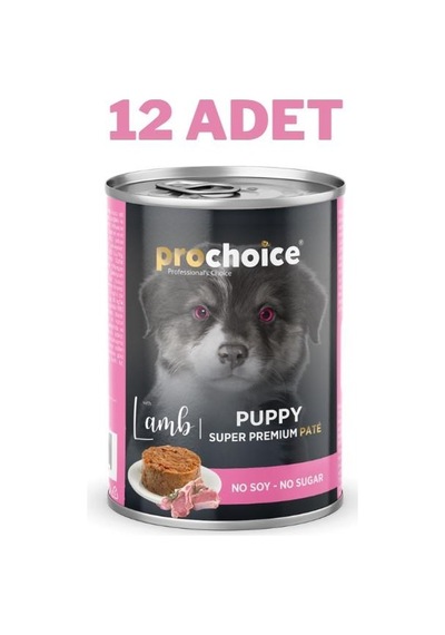 Prochoice Puppy Lamb Pate Yavru Köpek Konservesi 12x400 Gr
