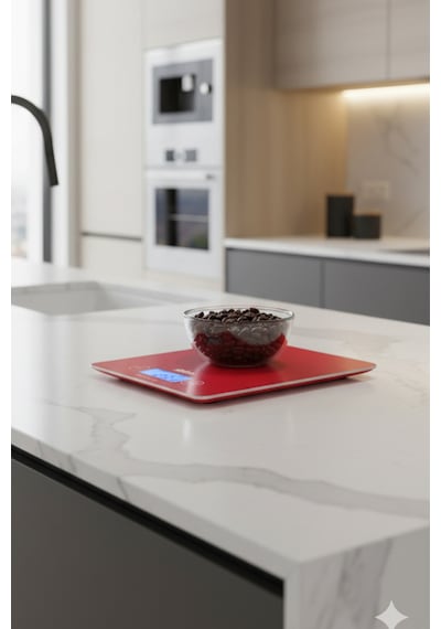 Sinbo Sks-4526 Dijital Hassas Mutfak Tartısı Kırmızı Kırmızı