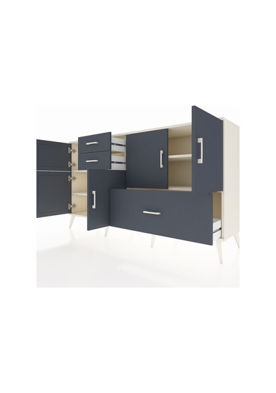 Hyperion Konsol 5 Raflı 3 Çekmeceli 5 Kapaklı 176x44x99 Aytaşı-an Aytaşı-antrasit Hyperion Konsol 5 Raflı 3 Çekmeceli 5 Kapaklı 176x44x99 Aytaşı-an Aytaşı-antrasit
