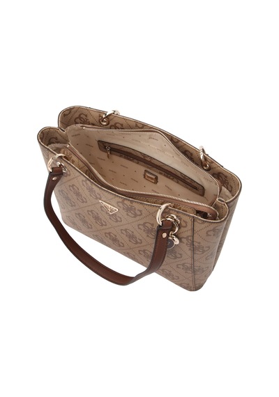 Guess Noelle Kadın Tote Omuz Çanta Hwso9672250 Kahve