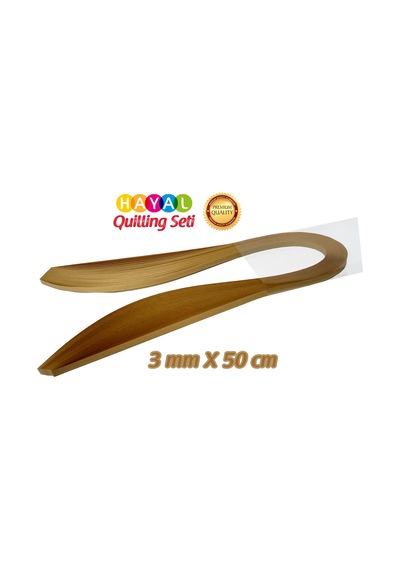 Hayal 3 Mm Muz Sarısı Renk Quilling Kağıdı - 100'Lü