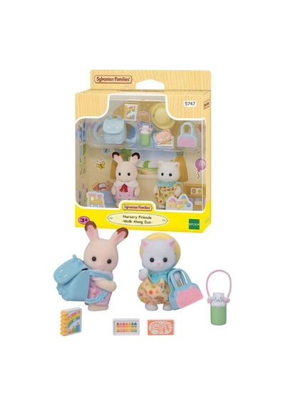 5747 Sylvanian Families Anaokulu Arkadaşları Yol Arkadaşı İkilisi +3 Yaş