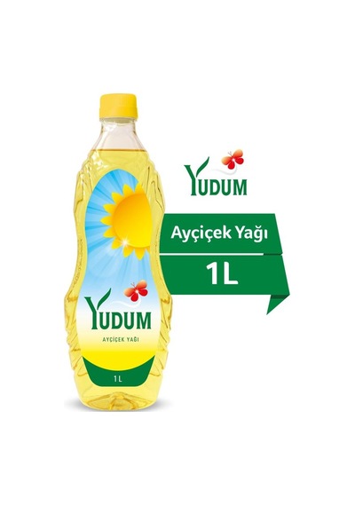 Yudum Ayçiçek Yağı 1 L
