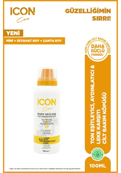 Cilt Bakım Köpüğü C Vitaminli 100ml 3'lü Set