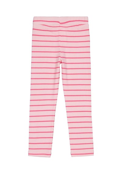 Civil Girls Çizgili 6-9 Yaş Tayt - Pembe