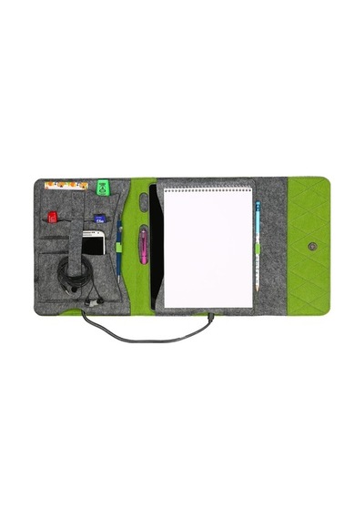 Yaratıcı Tasarım Keçe Tablet Kılıfı Organizer Tüm Markalara Uyar (494605528)