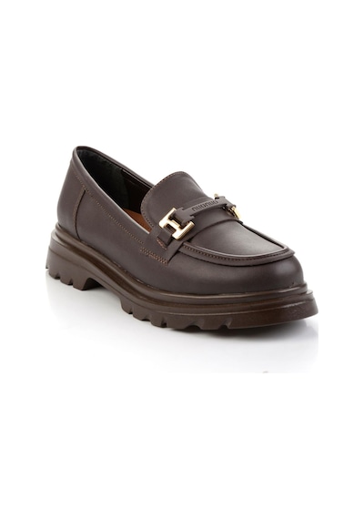 Kahve Kadın Loafer Ayakkabı K01179828109 Kahve