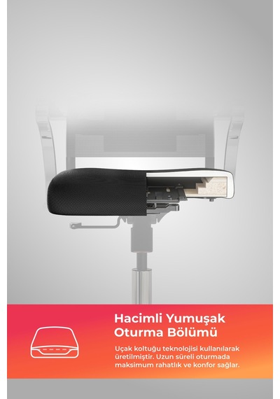 Ergolife Sit Air 24/7 M4-281k - Fileli, Krom, Tekerlekli, Toplantı, Ofis, Bekleme Sandalyesi - 697.5d.1.2a2 Siyah Ergolife Sit Air 24/7 M4-281k - Fileli, Krom, Tekerlekli, Toplantı, Ofis, Bekleme Sandalyesi - 697.5d.1.2a2 Siyah