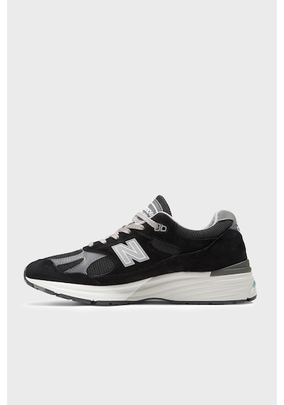 New Balance Deri Karışımlı Sneaker Ayakkabı Erkek Ayakkabı U991bk2 Siyah