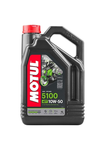 Motul 5100 4T 10W-50 Motosiklet Motor Yağı 4 L