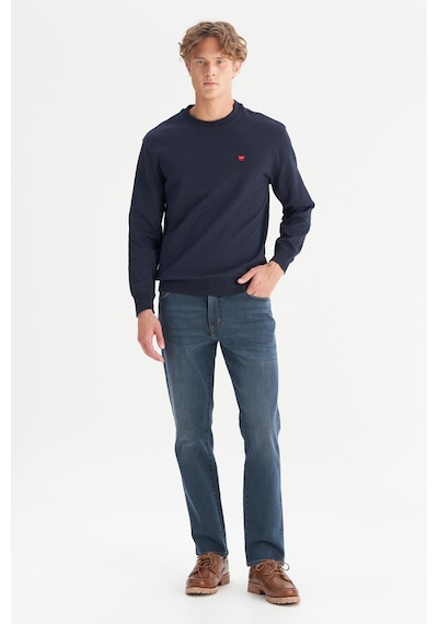 Wrangler Texas Slim Denim Pantolon Koyu İndigo