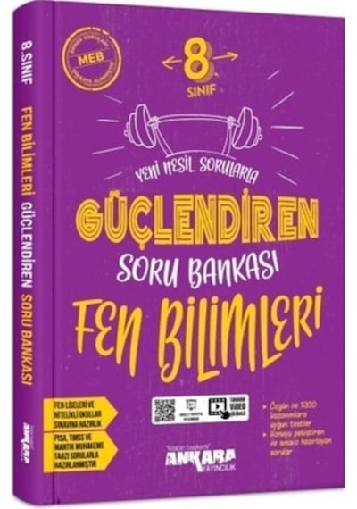 8.sınıf Güçlendiren Fen Bilimleri Soru Bankası Ankara