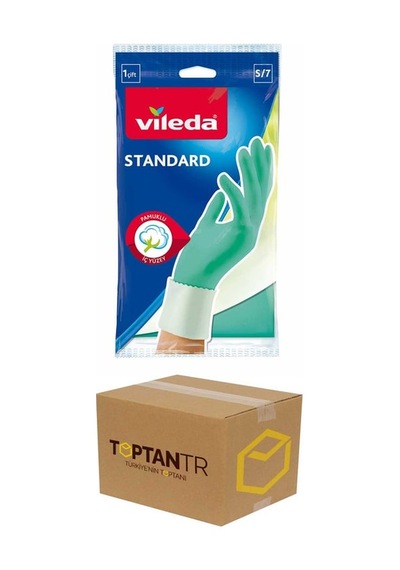 Vileda Standart Temizlik Eldiveni Küçük 12'li Paket