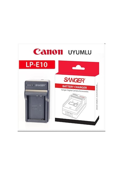 Sanger,canon İle Uyumlu Lp-e10 Batarya + Şarj Cihazı 1100d / 1200d / 1300d