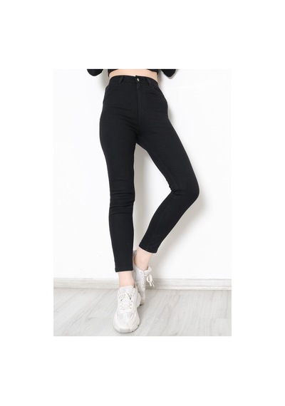 Mokashopin - Dar Paça Kot Pantolon Siyah - 10801.1431. 001