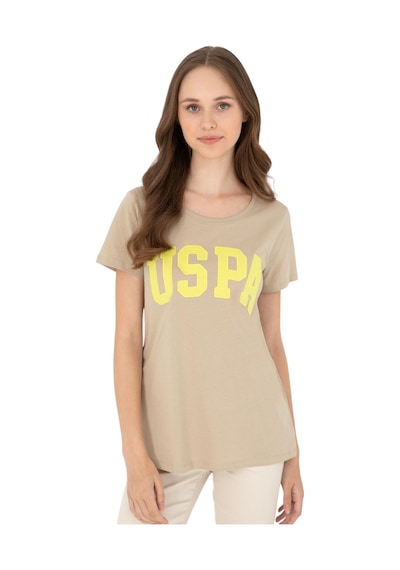 U.S. Polo Assn. Kadın Basic Tişört 1804839 Haki