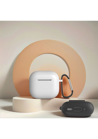 Kilifone - Apple Uyumlu AirPods 4. Nesil - Kılıf Standart Silikon Kılıf - Mavi Açık - T34261 Mavi Açık