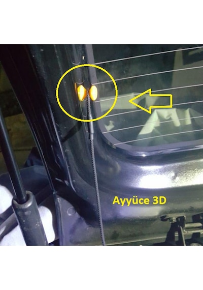Ayyüce3d Hyundai Getz Bagaj Pandizot Askı İpi Pimleri