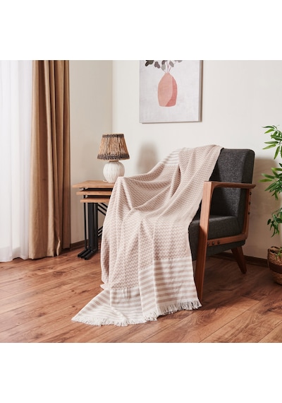 Soft Waffle Banyo Havlusu - Antrasit - 70x140 Cm Renkli