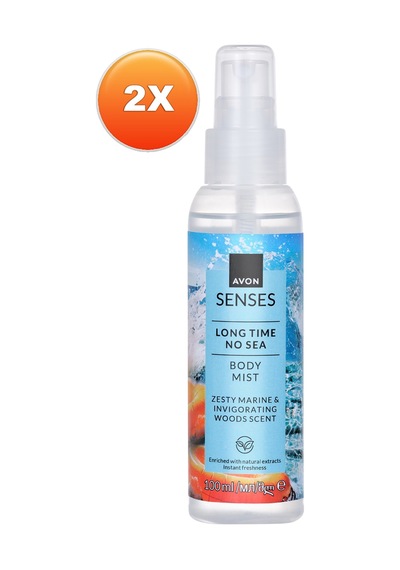 Long Time No Sea Vücut Spreyi 100 Ml. İkili Paket