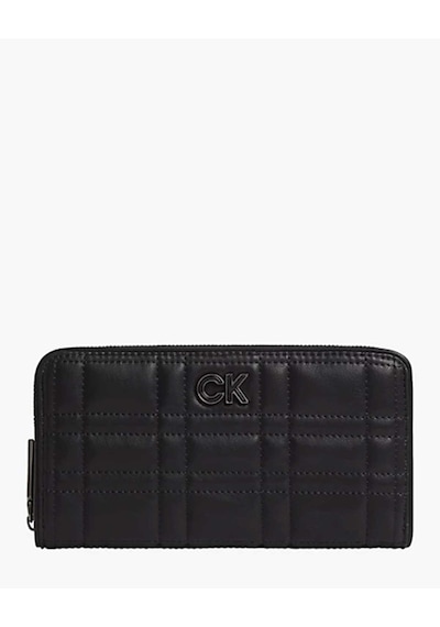Black Kadın Calvin Klein Re-Lock Kadın Cüzdanı K60K609912 Siyah